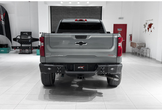 Бампер силовой задний BMS PRO-Line для Chevrolet Silverado 2017-2024 и GMC Sierra 2018-2024