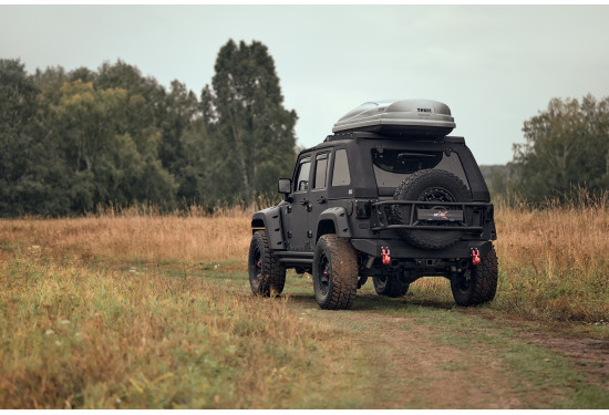 Калитка под запаску BMS ALFA для Jeep Wrangler JK 2006+