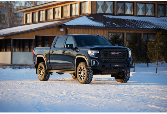 Пороги силовые BMS PRO-Line для GMC Sierra Crew Cab 2018-2023