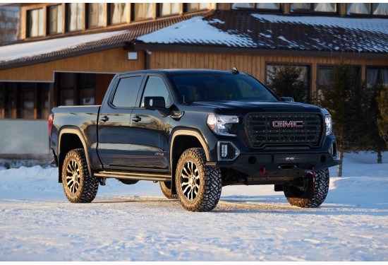 Пороги силовые BMS PRO-Line для GMC Sierra Crew Cab 2018-2023