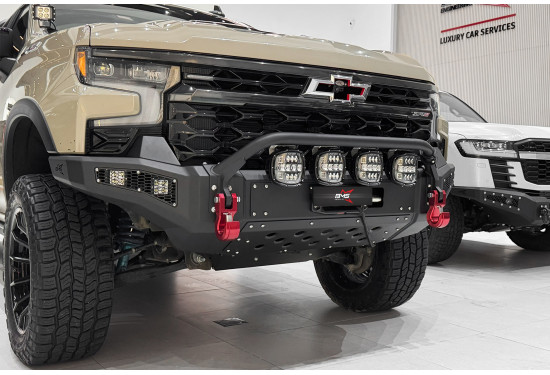 Бампер силовой передний BMS PRO-Line для Chevrolet Silverado 2022-2025 ZR2