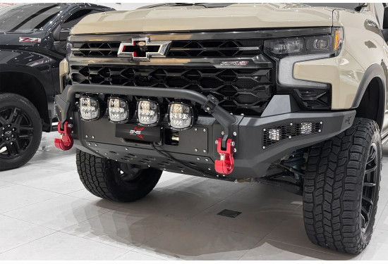 Бампер силовой передний BMS PRO-Line для Chevrolet Silverado 2022-2025 ZR2