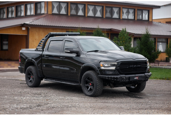 Бампер силовой передний BMS PRO-Line для Dodge Ram 1500 2019-2024