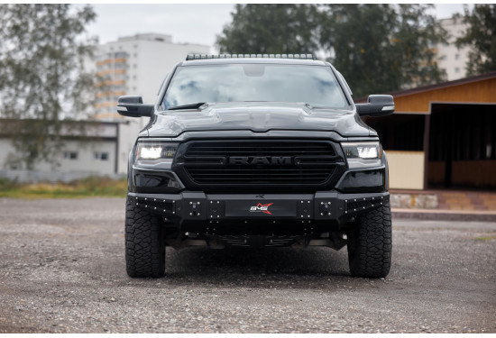 Бампер силовой передний BMS PRO-Line для Dodge Ram 1500 2019-2024