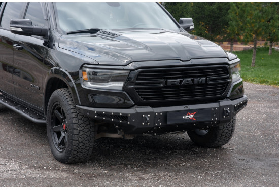 Бампер силовой передний BMS PRO-Line для Dodge Ram 1500 2019-2024
