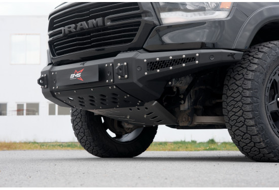Бампер силовой передний BMS PRO-Line для Dodge Ram 1500 2019-2024