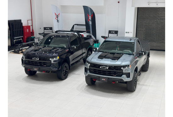 Бампер силовой передний BMS SPORT для Chevrolet Silverado 2022-2025