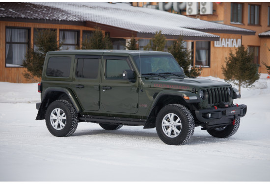 Пороги силовые BMS PRO-Line для Jeep Wrangler JL 2018+