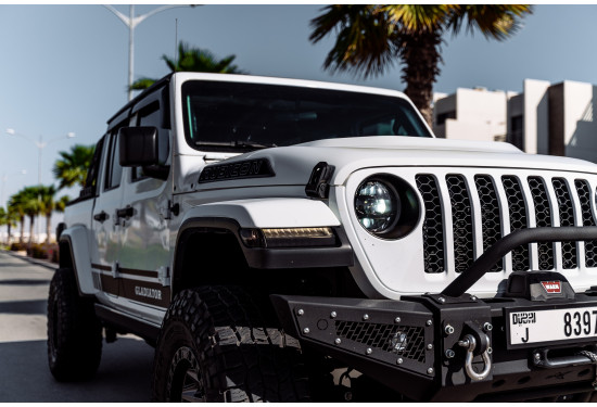 Бампер силовой передний BMS HUNTER для Jeep Gladiator JT 2018-2023 и Jeep Wrangler JL 2018-2023