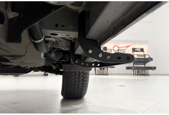 Подножки BMS ALTAI для Chevrolet Silverado 2017-2024 и GMC Sierra 2018-2024