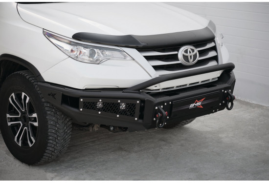 Бампер силовой передний BMS ALFA для Toyota Fortuner 2015-2025
