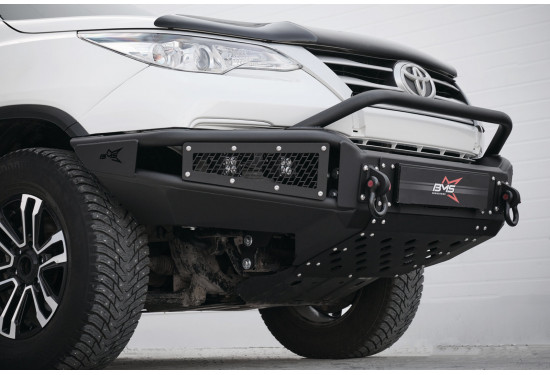 Бампер силовой передний BMS ALFA для Toyota Fortuner 2015-2025