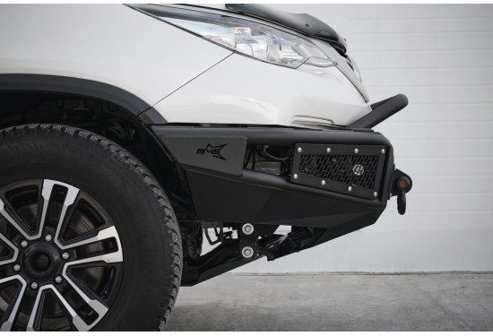Бампер силовой передний BMS ALFA для Toyota Fortuner 2015-2025