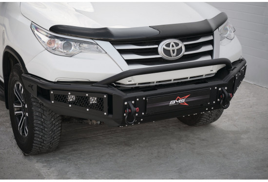 Бампер силовой передний BMS ALFA для Toyota Fortuner 2015-2025