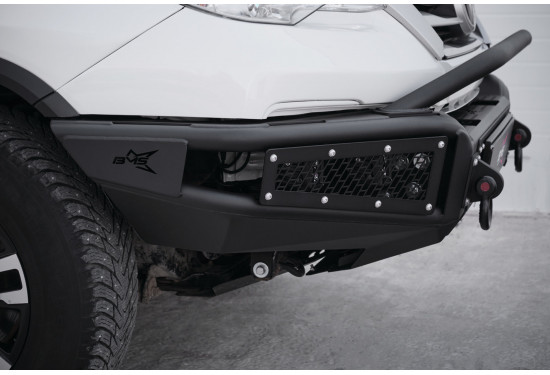 Бампер силовой передний BMS ALFA для Toyota Fortuner 2015-2025