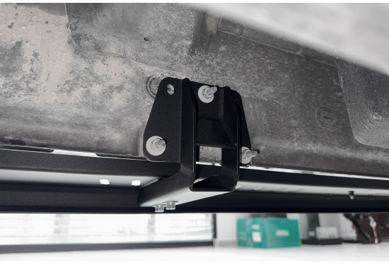 Пороги алюминиевые BMS Travel для Dodge Ram TRX Crew Cab 2018-2025