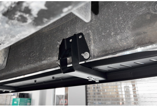 Пороги алюминиевые BMS Travel для Dodge Ram TRX Crew Cab 2018-2025