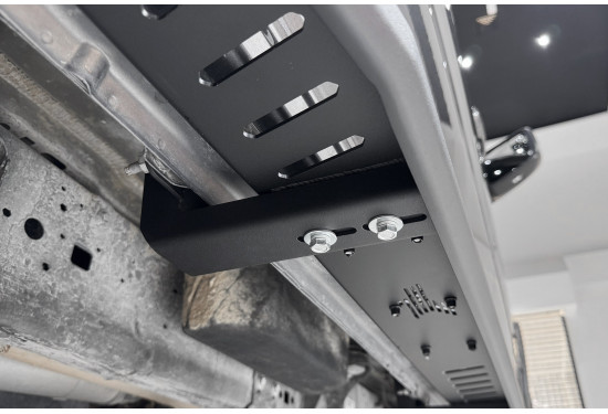 Пороги алюминиевые BMS Travel для Dodge Ram TRX Crew Cab 2018-2025