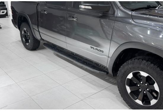 Пороги алюминиевые BMS Travel для Dodge Ram TRX Crew Cab 2018-2025