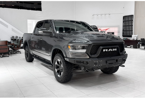 Пороги алюминиевые BMS Travel для Dodge Ram TRX Crew Cab 2018-2025
