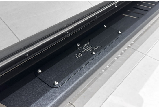 Пороги алюминиевые BMS Travel для Dodge Ram TRX Crew Cab 2018-2025