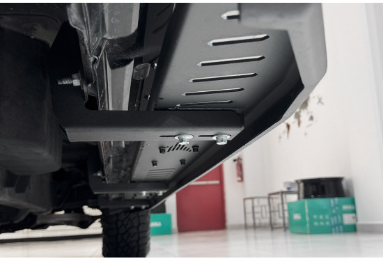 Пороги алюминиевые BMS Travel для Dodge Ram TRX Crew Cab 2018-2025