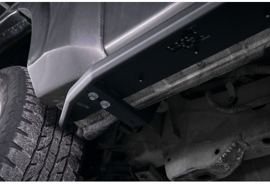 Пороги алюминиевые BMS Travel для Nissan Patrol Y62 2015-2018