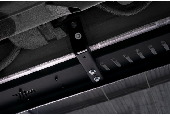 Пороги алюминиевые BMS Travel для Nissan Patrol Y62 2015-2018