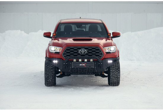 Бампер силовой передний BMS PRO-Line для Toyota Tacoma 2019-2023