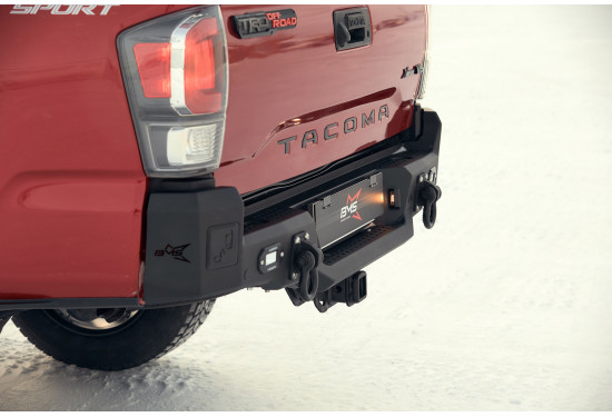 Бампер силовой задний BMS PRO-Line для Toyota Tacoma 2016-2023