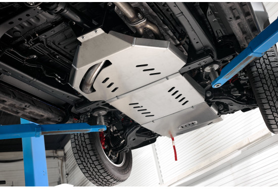 Защита картера двигателя и КПП BMS для Тойота Хайлюкс 2020-2023 4.0 л