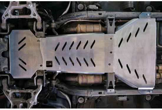 Защита картера двигателя и КПП BMS для Dodge Ram 1500 Crew Cab 2019-2024 3.0 л дизель