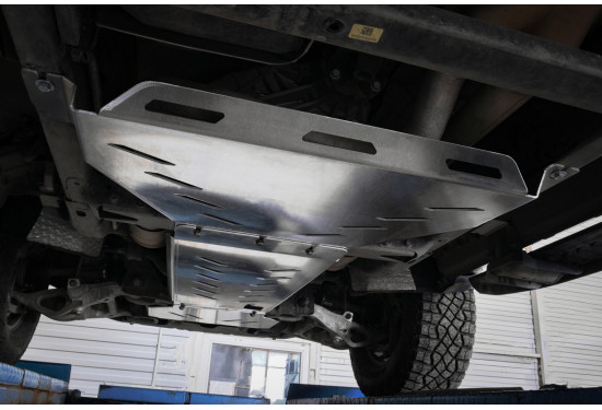 Защита картера двигателя и КПП BMS для Dodge Ram 1500 Crew Cab 2019-2024 3.0 л дизель