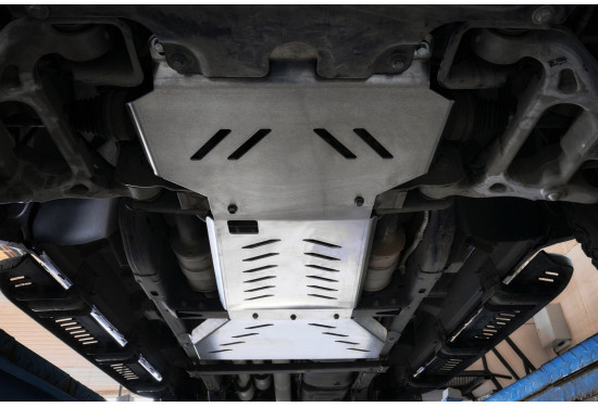 Защита картера двигателя и КПП BMS для Dodge Ram 1500 Crew Cab 2019-2024 3.0 л дизель