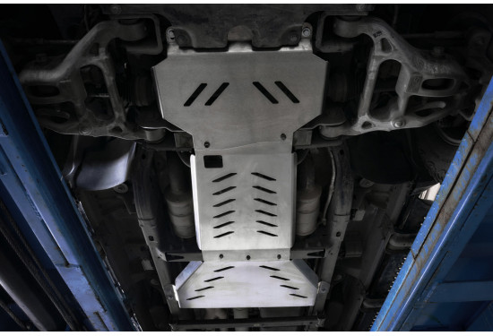 Защита картера двигателя и КПП BMS для Dodge Ram 1500 Crew Cab 2019-2024 3.0 л дизель