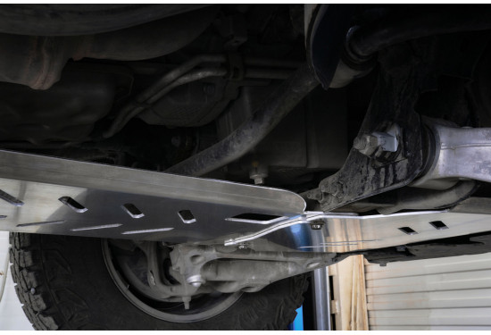 Защита картера двигателя и КПП BMS для Dodge Ram 1500 Crew Cab 2019-2024 3.0 л дизель