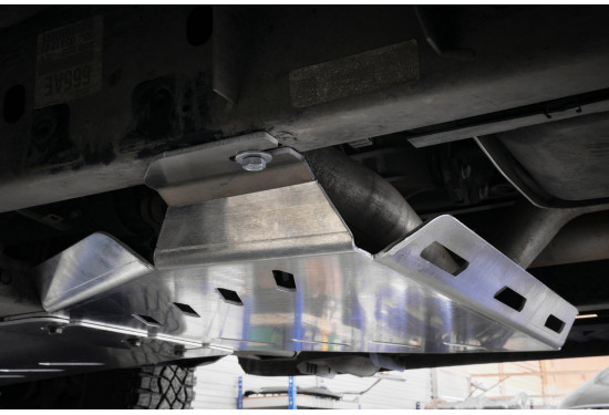 Защита картера двигателя и КПП BMS для Dodge Ram 1500 Crew Cab 2019-2024 3.0 л дизель