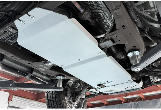 Защита картера двигателя и КПП BMS для Chevrolet Silverado 2017-2025 и GMC Sierra 2018-2025 5.3 л бензин