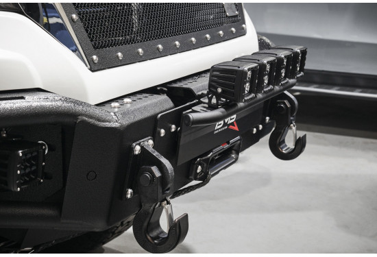 Крепление для дополнительной оптики под номерной знак с защитной дугой