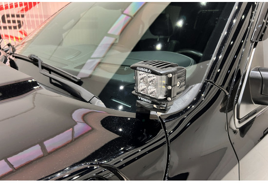 Крепление дополнительных фар на капот для Dodge Ram 1500 TRX 2018-2024