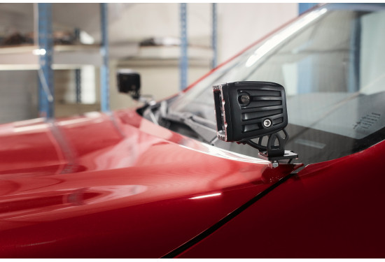 Крепление фар на капот для Toyota Hilux 2015-2024