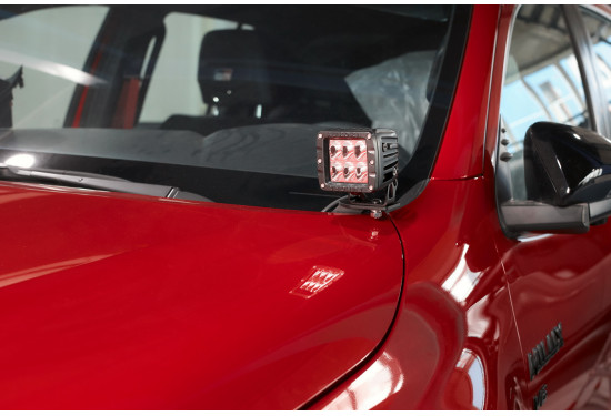 Крепление фар на капот для Toyota Hilux 2015-2024