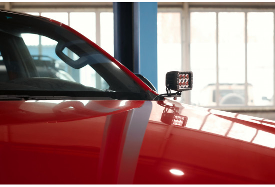 Крепление фар на капот для Toyota Hilux 2015-2024