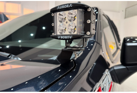 Крепление фар на капот для Chevrolet Silverado 2022-2024