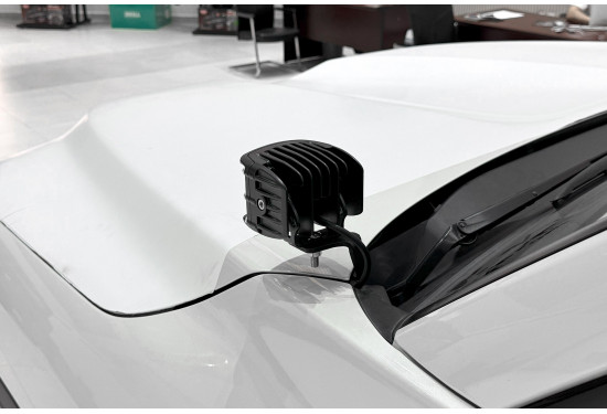 Крепление фар на капот для Toyota Land Cruiser 300 2021-2024