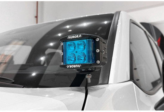 Крепление фар на капот для Toyota Land Cruiser 300 2021-2024