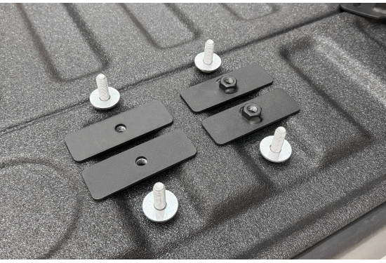 Универсальное крепление запасного колеса в кузов пикапа