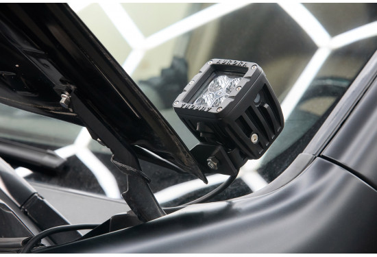 Крепление фар на капот для Toyota Land Cruiser Prado 150 2009-2013