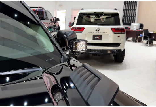 Крепление фар на капот для Toyota Tundra 2021-2025