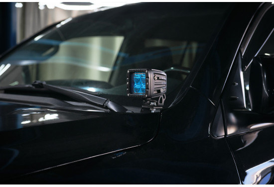 Крепление фар на капот для Toyota Land Cruiser 200 2007-2021